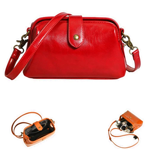 Granico Langrents Premium Leather Handbag, Waterproof Retro Bag, Gpmsign