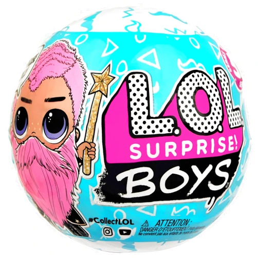 L.O.L. Surprise! Boys Series 5 Collectible Boy Doll with 7 Surprises, Reveal Hidden Flocked Hair, Accessories, Gift for Kids, Toys for Girls Boys Ages 4 5 6 7+ Years Old (Styles May Vary)