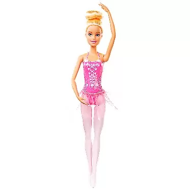 Barbie Ballerina Doll with Tutu and Sculpted Toe Shoes, Blonde