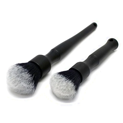 IVYRISE Ultra-Soft Detailing Brush Set, Comfortable Grip and Scratch-Free Cleaning for Exterior, Interior Panels, Emblems, Badges, Gauge Cluster, Infotainment Screen