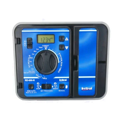 Irritrol Rain Dial RD600-INT-R 6 Station Indoor Irrigation Controller