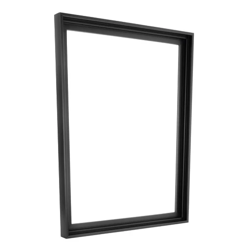 MCS Canvas Float Frames 16x20 Frame, Black Frame for Finished Canvases, Vertical & Horizontal Wall Hanging Large Frame with Adhesive for Canvas Paintings (1-Pack)