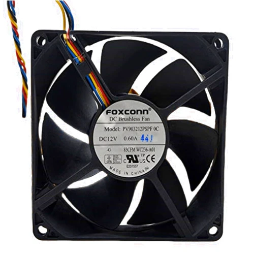 Artist Unknown for PV903212PSPF 0C 12V 0.60A 9232 9CM 4-Wire Cooling Fan