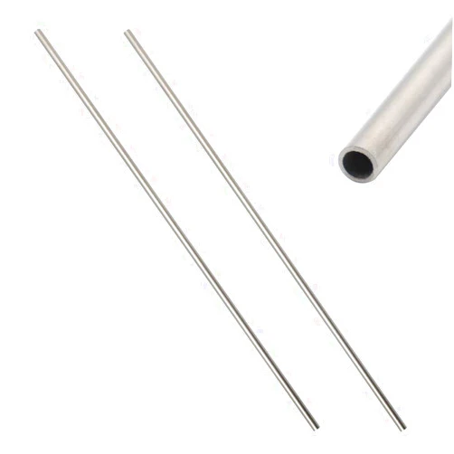 Eowpower 2 Pieces 304 Stainless Steel Capillary Metal Tube Tubing OD x ID, 4 x 3mm Length 250mm