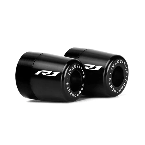 Mokiton Handle Bar Ends Hand Grips Plug Caps Compatible with Yamaha YZF R1 R1M R1S 1998-2020 2021 2022 2023 2024 | Motorcycle Balance Pad YZF-R1 YZFR1 YZF-R1M YZF-R1S Accessories