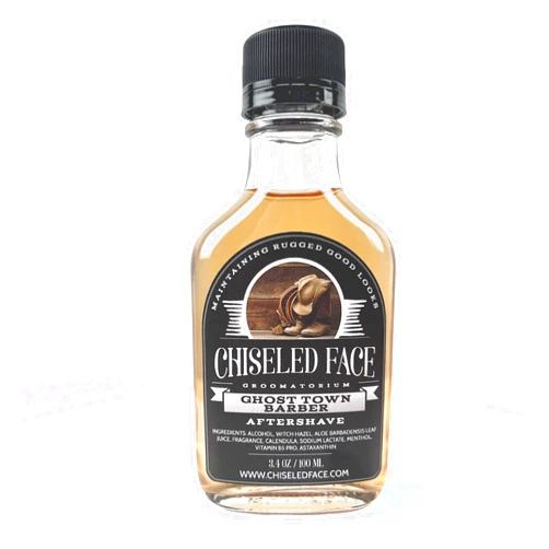 Chiseled Face Groomatorium Ghost Town Barber Aftershave Splash by Chiseled Face Groomatorium - Handmade, Small Batch, Luxury Grooming Products