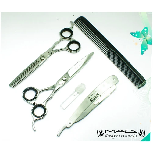 MacRazors Products Macs Professional Barber Scissor Razors Edge Hair Cutting Scissors 6
