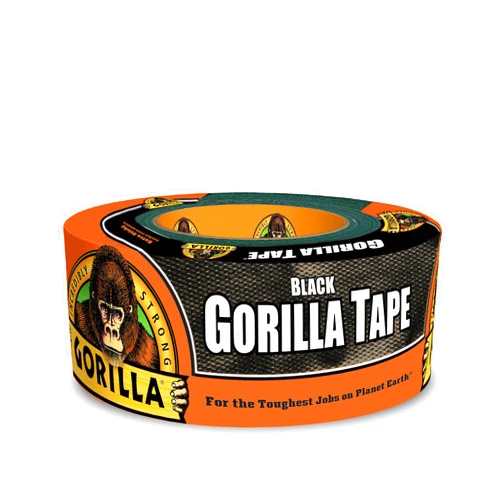 Gorilla Black Duct Tape, 1.88