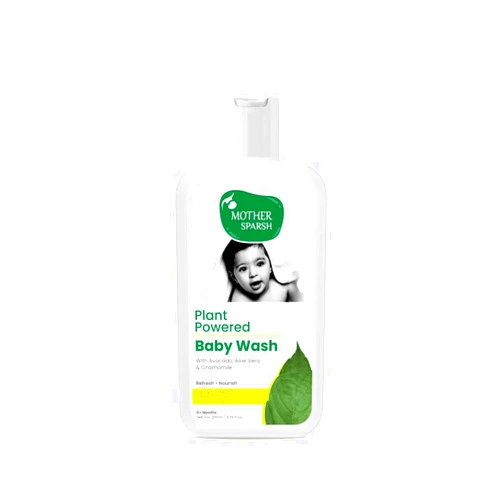 Mother Sparsh Plant Powered Natural Baby Wash, 200 ml