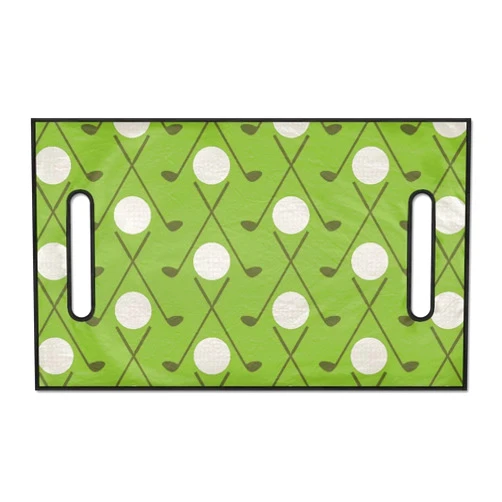 Panskyllis Golf Cart Seat Covers Machine Washable Golf Cart Seat Blanket Reusable Golf Cart Decorations wikth Holes