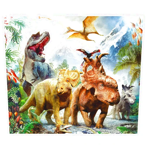 SiTimmGer Jigsaw Puzzles 300 Pieces for Adults Kids World of Huge Dinosaurs Learning Educational Challenge Toys Best Gift 16.5