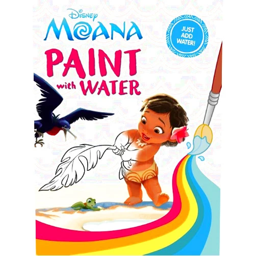 By MoAna (Author) Disney Moana: Paint with Water