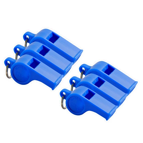 The American Whistle Corporation American Whistle Corporation Sports Whistles - Durable Coach Whistles - Loud Referee Whistle American Material - 6 Pack