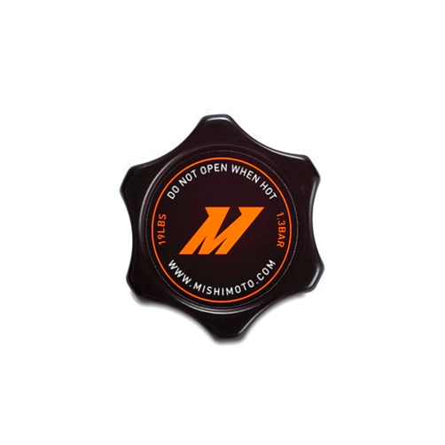 Mishimoto High-Pressure Radiator Cap, 1.3 Bar with Universal Fill Necks, for Efficient Cooling, Small