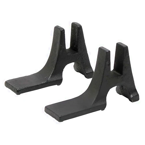 Oakestry X670130 Fireback Support Durable and Heat-Resistant, Simple and Sturdy Construction, Black, 8.25