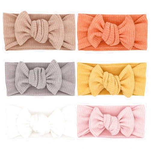 UeeSum Baby Girls Headbands with Bows Infant Toddler Headwrap Hair Accessories