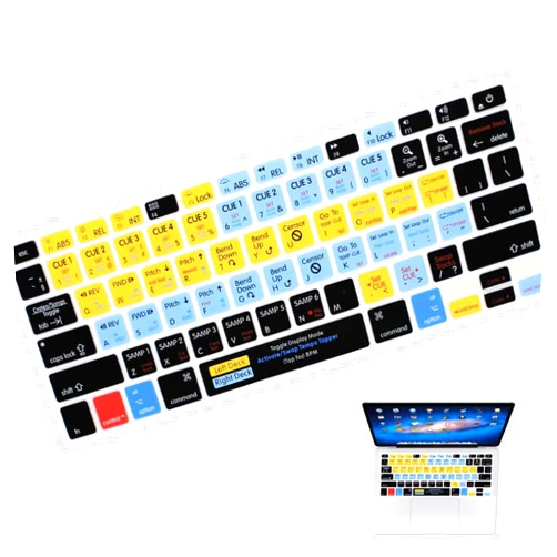 MMDW Serato Scratch Live Silicone Shortcuts Keyboard Cover Skin for MacBook Pro 13