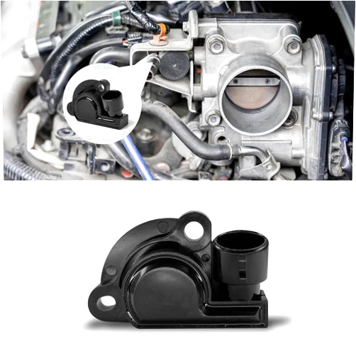 Hirificing Throttle Position Sensor TPS Throttle Body Position Sensor, TPS Accelerator Gas Fuel Idle Air Control Valve Sensor OEM 17087400 17088026 17111815 for Chevy, Buick, Cadillac