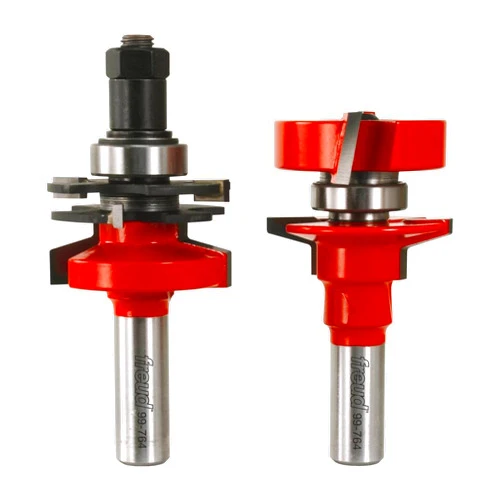 Freud 99-764 New Premier Adj Rail & Stile Router Bit System, 1/2