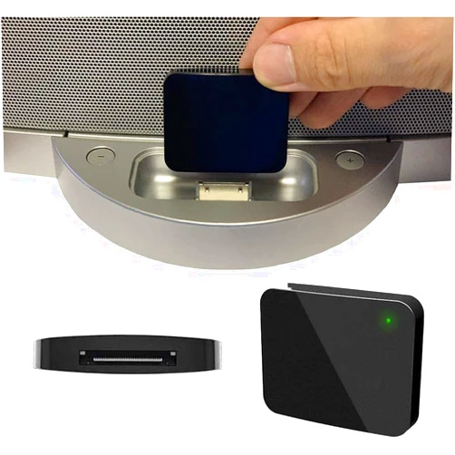 BUTIAO 30 Pin Bluetooth Adapter, BUTIAO Wireless 30Pin Stereo Audio Adapter Bluetooth 5.0 Music Receiver for Bose Sounddock II 2 10 Lifestyle V35 135 Digital Music System Home Entertainment Speakers