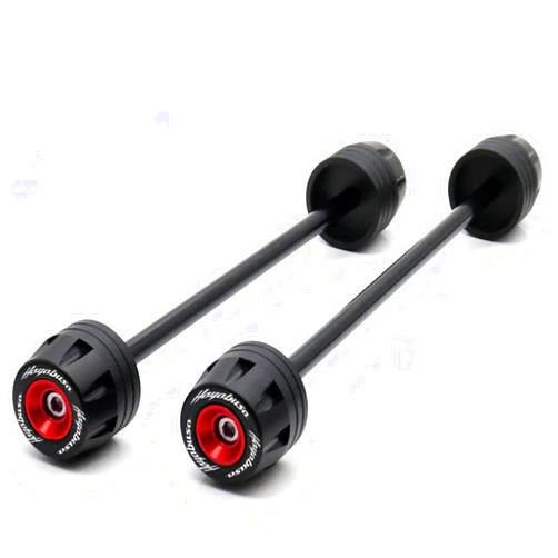 AFGIFT for S┐UZUKI Hayabusa GSX1300R 2008-2022 Motorcycle Front Rear Axle Fork Wheel Protector Sliders Falling Protection (Color : Red, Size : 1 Pair)