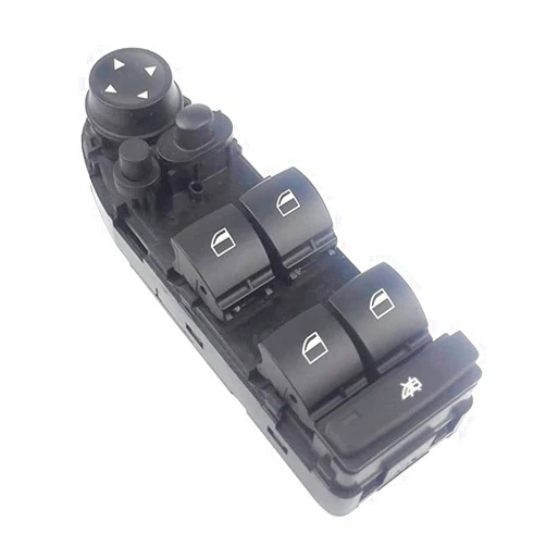 YPCASZQ Power Window 61319122111 Master Lifter Button Autofold Mirror Electric Power Window Switch 4Pins Compatible with BMW E60 E61 528I 535I 550I Window Switch
