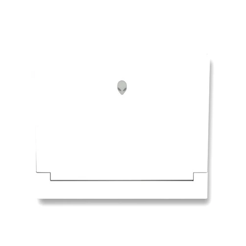 MIGHTY SKINS MightySkins Glossy Glitter Skin Compatible with Alienware X14 R2 (2023) Full Wrap Kit - Solid White | Protective, Durable High-Gloss Glitter Finish | Easy to Apply & Change Styles | Made in The USA