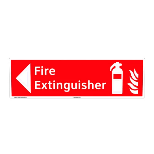 Clarion Safety Systems Fire Extinguisher Sign (F1003-)|Indoor Photoluminescent 17