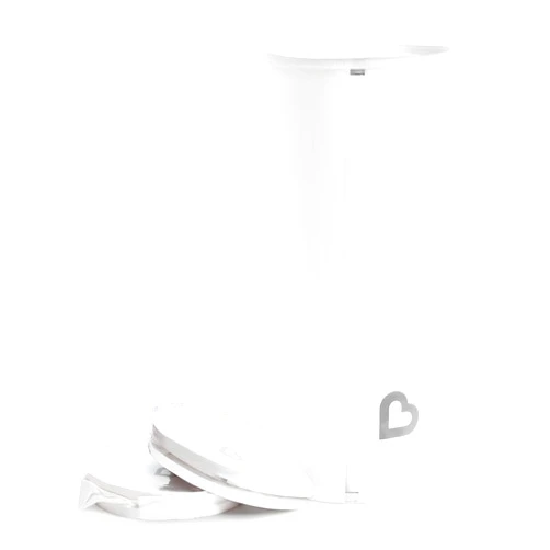 Munchkin® Toss™ Portable Disposable Diaper Pail, Holds up to 90 Newborn Diapers, 3 Pack, White