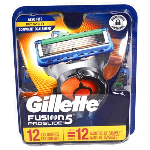 Gillette Gilete Fusion ProGlide - 12 Refill Cartridges