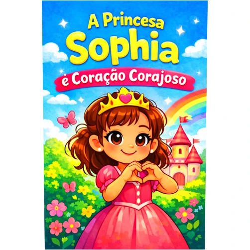 Portuguese Edition by SOPHIA DE JESUS VITAL DE CARVALHO (Author), efraim vital (Author) Format: Kindle Edition A Princesa Sophia e o Coração Corajoso: Uma linda história para crianças de 3 a 6 anos (Portuguese Edition)