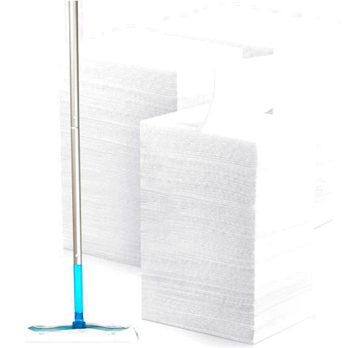 Hoolerry 300 Count Dry Sweeping Cloths Dry Mop Refills Sweeper Dusting Cloths Disposable Duster Refills Floor Mop Pads, 11.81 x 8.66 inch