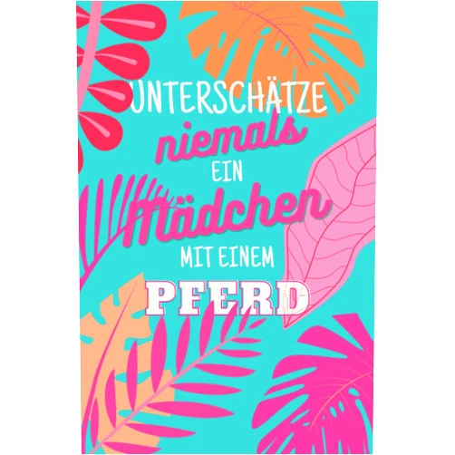 German Edition by Pferd Publishing (Author) Unterschätze niemals ein Mädchen mit einem Pferd: Notizbuch inkl. To Do Listen | Das perfekte Geschenk für Mädchen, die Pferde lieben | Geschenkidee | Geschenke (German Edition)
