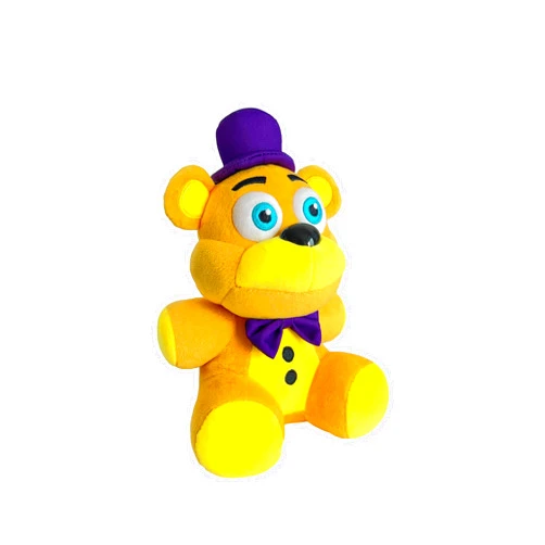 Gerdyni Stuffed Toy Fredbear Plush Soft Huggable for Kid All Age Fan 7 Inch