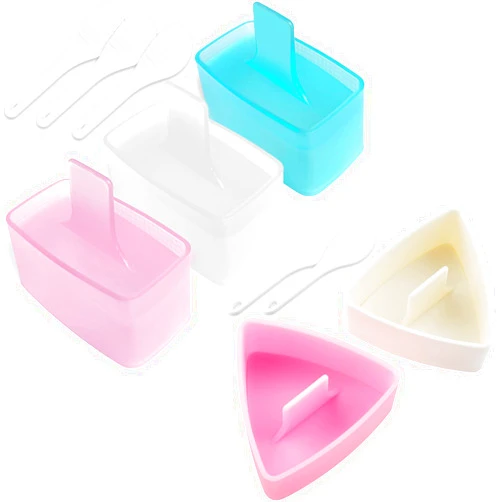 TAORISH 3 Pack Musubi Press Mold and 2 Pack Classic Triangle Onigiri Mold Rice Ball Mold Maker for Kid Lunch Bento, Home DIY