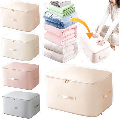 TYCGGN Ultra Space Saving Self Compression Organizer,2024 New Ultra Space Saving Self Compression Organizer for Comforters, Clothes, Blankets (Apricot Pink, 54 * 42 * 60cm)