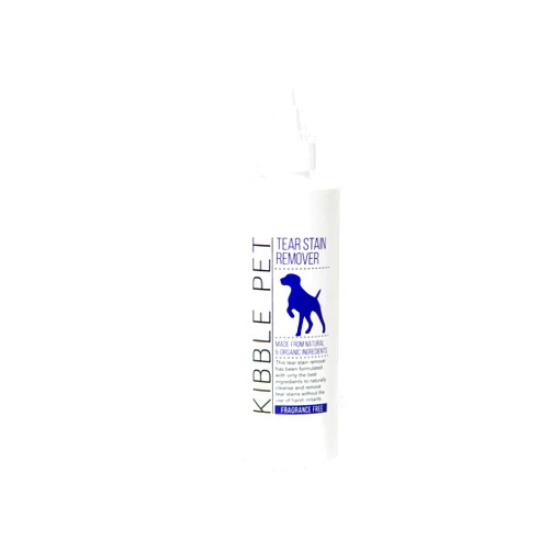 Kibble Pet Tear Stain Remover - Eye & Saliva Stain Cleaner for Dogs & Cats | Natural, Fragrance & Paraben-Free | Effective, Gentle, Cruelty-Free, Made in The USA