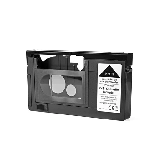 ElectricalCentre HQ VHS-C Video Cassette Adaptor - NOT COMPATIBLE WITH 8mm/MiniDV/Hi8 Tapes !