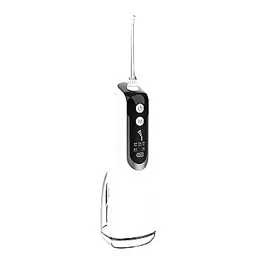 VVDENTAL Tooth Cordless Water flosser Water Pulse Washing Tooth Cleaner 5 Modes and 5 Jet Tips Oral irrigator (Black)