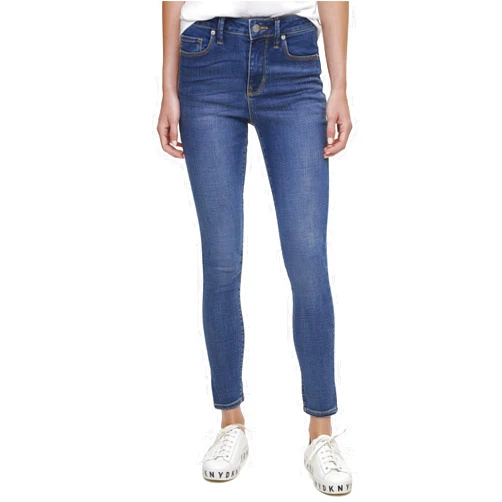 DKNY Women’s Delancey High Rise Skinny Jeans