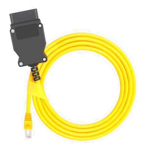 Alchiauto Ethernet enet Cable RJ45 obd2 ethernet Cable g Series Interface Cable for e-s-y-s bootmod3 i-sta
