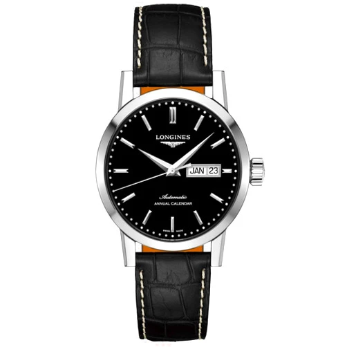 Longines orologio The Longines 1832 40mm nero automatico acciaio L4.827.4.52.0