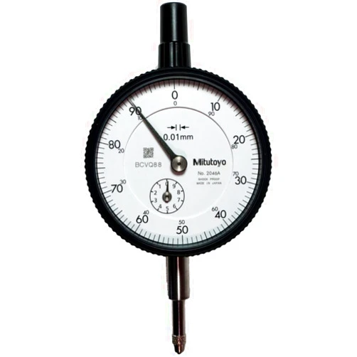 Mitutoyo 2046A Dial Indicator DG 0.01 Grad, 0-10mm Range