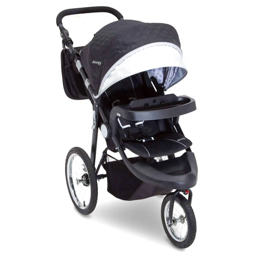 Delta Children Jeep Cross-Country Sport Plus Jogging Stroller by Delta Children, Charcoal Galaxy