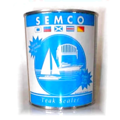 Semco Teak Products Semco Teak Sealer, 1 Quart, Classic Brown