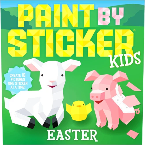 By Workman Publishing (Author) Paint by Sticker Kids: Easter: Create 10 Pictures One Sticker at a Time!