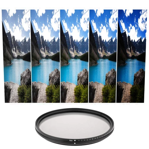 Cardinal Camera 62mm Variable Neutral Density Filter for Tamron Auto Focus 18-200mm f/3.5-6.3 Lens