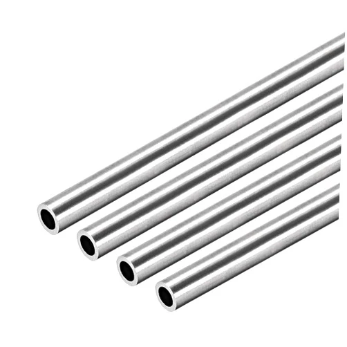 uxcell 304 Stainless Steel Round Tubing 6mm OD 1mm Wall Thickness 250mm Length Seamless Straight Pipe Tube 4 Pcs