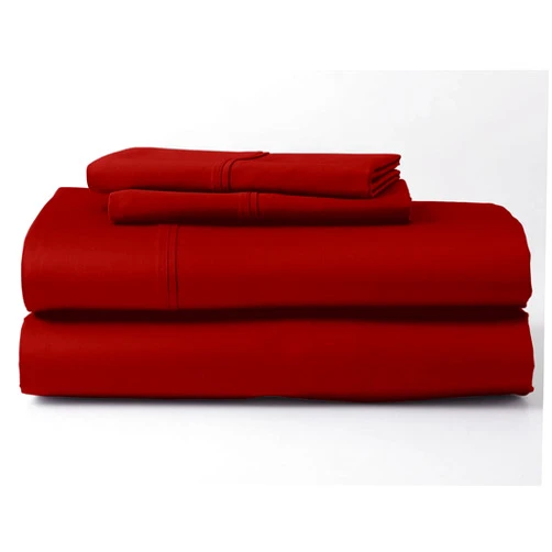 Maayu String Real 800 Thread Count 4 PC King Sheet Set - My-Dreams-&-Pillow-Sheet-Set-100%-Giza-Egyptian-Cotton - Fits Mattresses up to 15 Inches Deep Pocket - Soft Sateen Weave - (King, Burgundy)