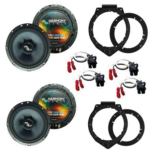 Harmony Audio Compatible with Chevy Cobalt 2005-2010 Factory Premium Replacement (2) C65 Package